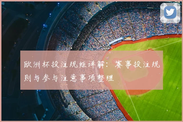 欧洲杯投注规矩详解:赛事投注规则与参与注意事项整理