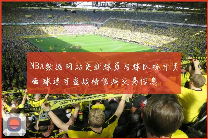 NBA数据网站更新球员与球队统计页面 球迷可查战绩伤病交易信息